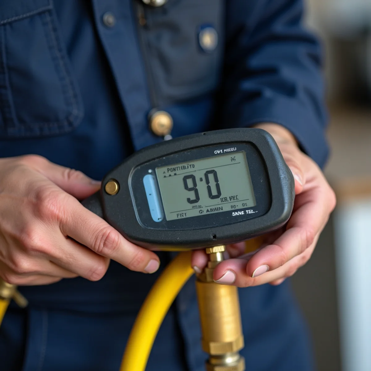 Master plumber executing professional Gas Line Repair & Leak Detection in North Texas home