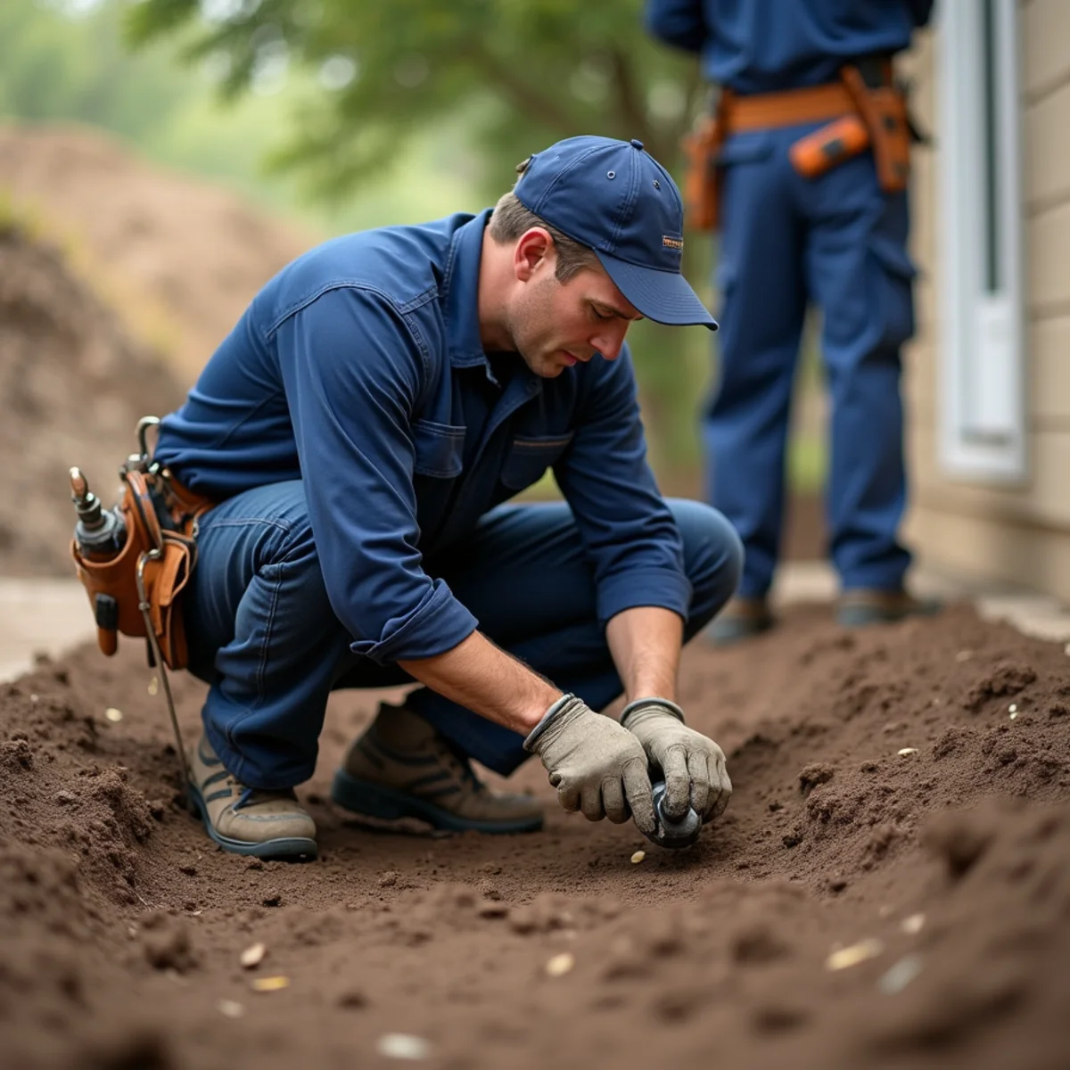 Plumbing service vehicle and master plumber serving Midlothian Texas